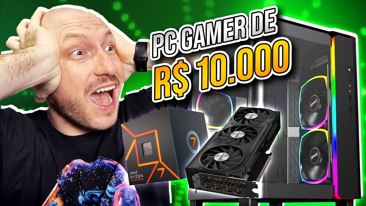 PC Gamer de 10 mil reais - a melhor máquina pra jogar?

