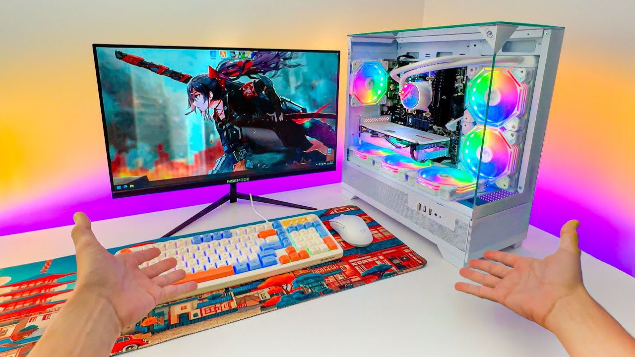 Montei o PC GAMER CUSTO BENEFÍCIO que RODA TUDO
